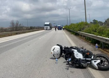 Motosiklet kazası: 1 ölü, 1 yaralı