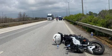 Motosiklet kazası: 1 ölü, 1 yaralı