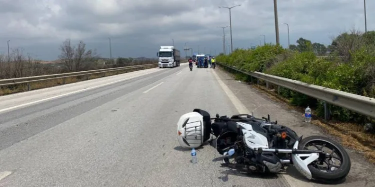 Motosiklet kazası: 1 ölü, 1 yaralı