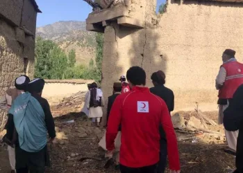 Türk Kızılay’ından Afgan depremzedelere yardım