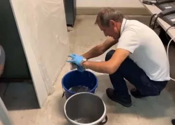 Almanya Büyükelçiliğini su bastı