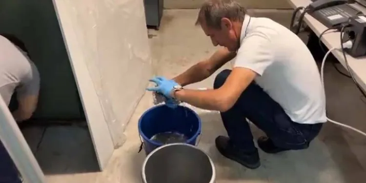 Almanya Büyükelçiliğini su bastı