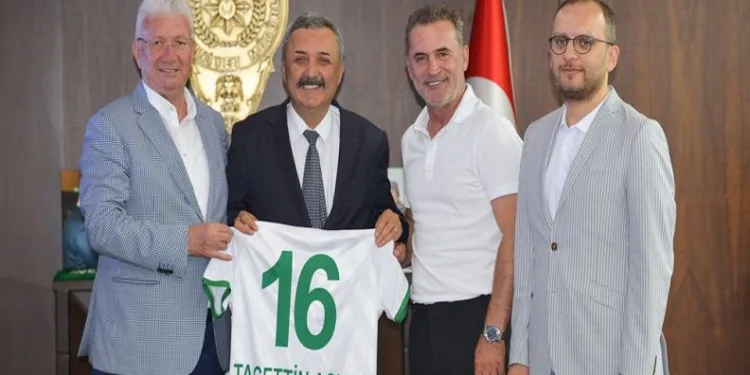 Bursaspor’dan Emniyet Müdürü Tacettin Aslan’a Ziyaret
