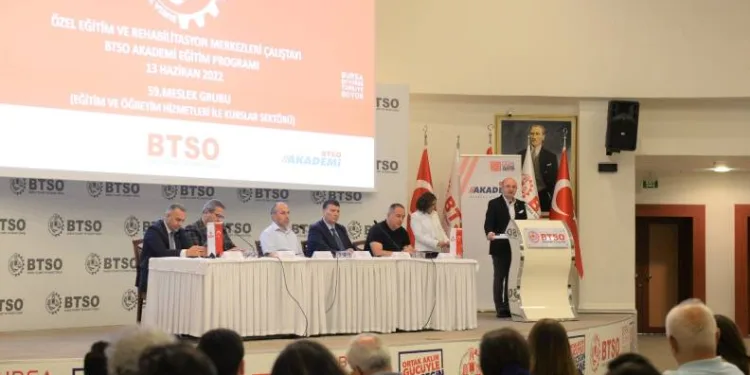 BTSO’da özel eğitim çalıştayı