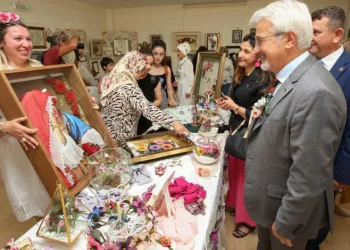 NİLSEM kursiyerleri eserleriyle hayran bıraktı