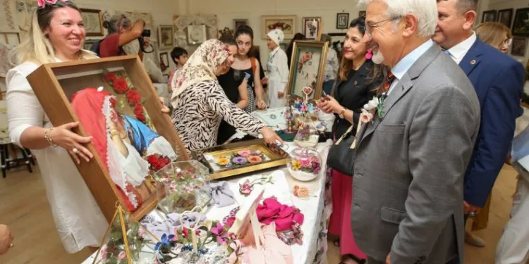 NİLSEM kursiyerleri eserleriyle hayran bıraktı