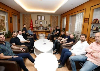 Başkan Taban İnsegölspor yönetimini ağırladı