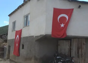 Şehit annesinin köyüne baz istasyonu kuruldu