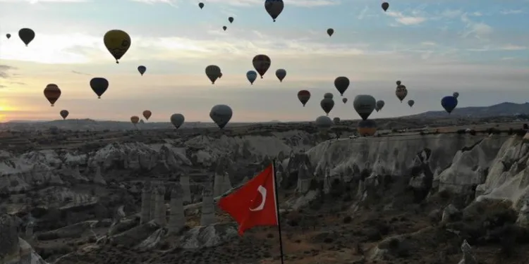 Kapadokya’da ziyaretçi sayısı 1 milyonu aştı
