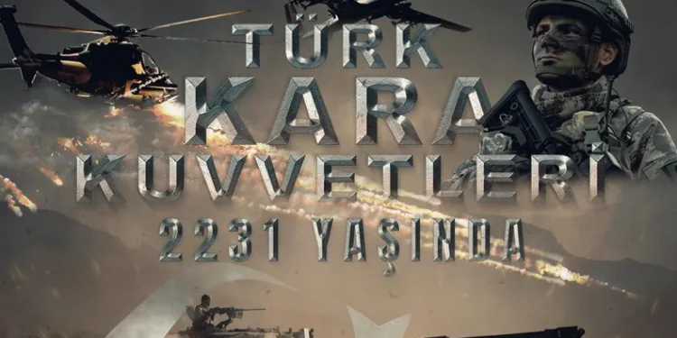 Kara Kuvvetleri 2 bin 231 yaşında