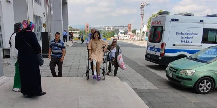 Bursa’da kaza geçiren arkadaşların YKS heyecanı