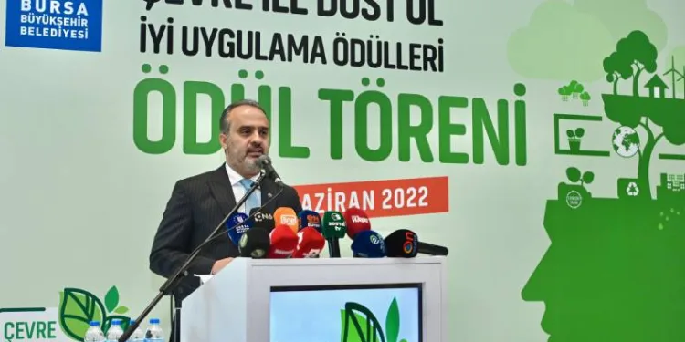 Bursa’nın ‘En çevrecileri’ ödüllendirildi