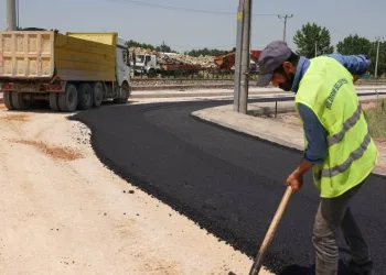 Yıldırım’da 6 ayda 22 bin ton asfalt