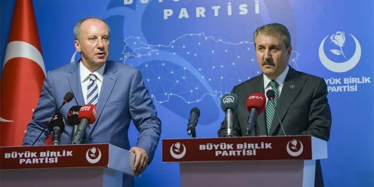 Muharrem İnce’den Mustafa Destici’ye ziyaret