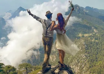 Çalbalı Dağı Zirvesi’nde nikah