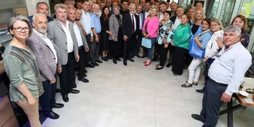 Başkan Erdem muhtarlarla bir araya geldi