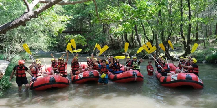 Bursa’daki rafting parkuru yabancı turistleri bekliyor