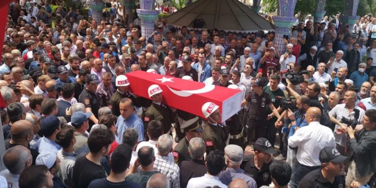 Piyade Uzman Çavuş Ramazan Gök, Tokat’ta sonsuzluğa uğurlandı