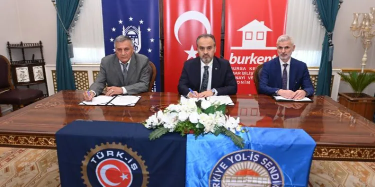 Burkent’te toplu iş sözleşmesi sevinci