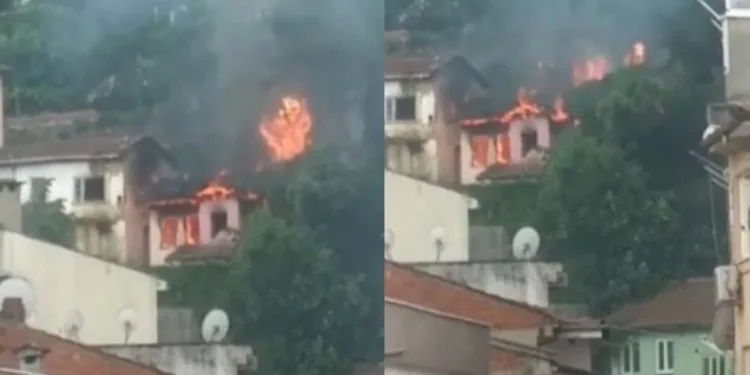 Uludağ’ın eteklerinde korkutan yangın