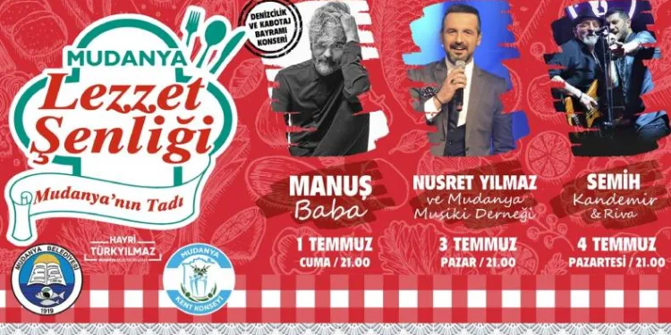Mudanya Lezzet Şenliği başlıyor
