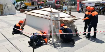 Mustafakemalpaşa’da deprem tatbikatı