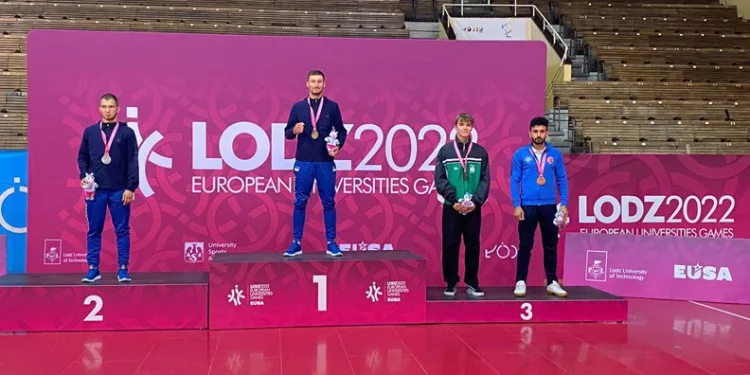Polonya’da BUÜ’lü sporculardan Avrupa 3’üncülüğü
