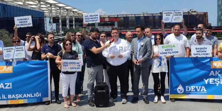 DEVA Bursa’dan ulaşım zamlarına tepki