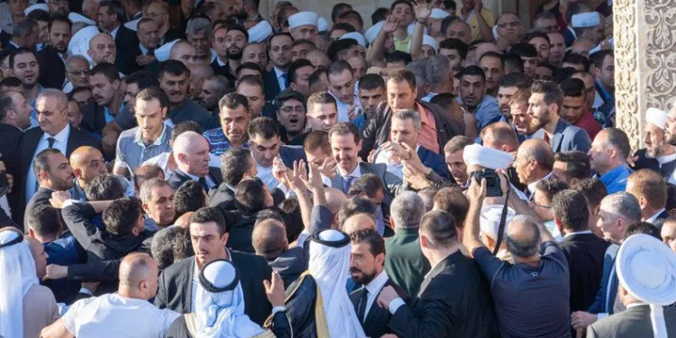 Esad 11 yıl sonra Halep’te