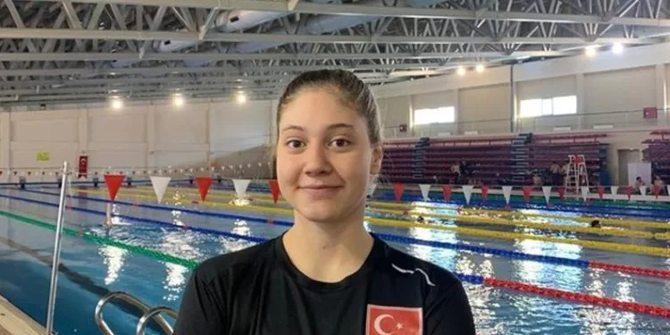 Milli yüzücü Avrupa yedincisi oldu