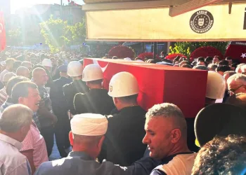 Bursalı şehit son yolculuğuna dualarla uğurlandı