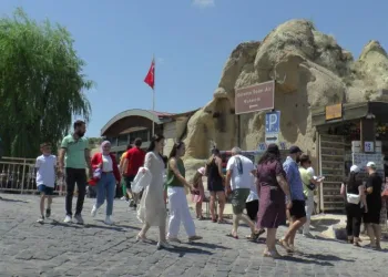 Bayramda Kapadokya’ya ziyaretçi akını