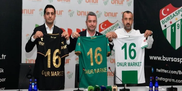 Bursaspor’un kol sponsoru Onur Market