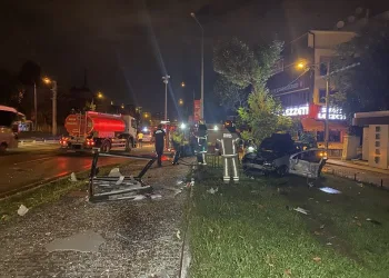 Bursa’da korkutan kaza