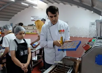 Küçük çikolata şefleriyle ‘en tatlı atölye’