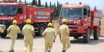 İzmir’de yangın tehlikesine karşı uyarı