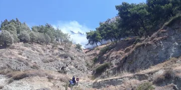 Hatay’da makilik alanda yangın