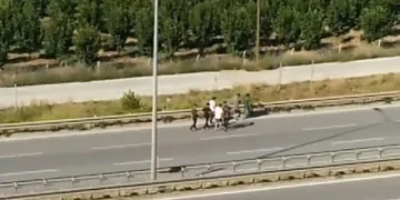 Bursa’da trafikteki tehlikeli anlar kameralarda