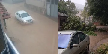 Bursa’da sağanak! Ağaçlar devrildi, sokaklar suyla doldu