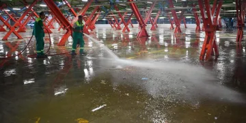Osmangazi’de kurban kesim yerleri temizlendi
