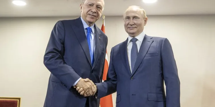 Cumhurbaşkanı Erdoğan ile Putin bir araya geldi