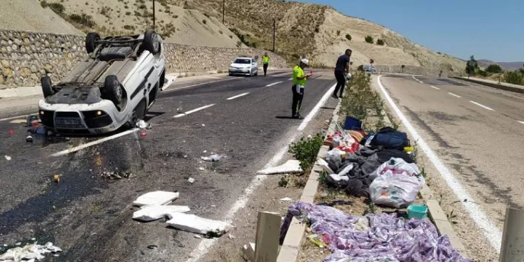 Sivas’ta feci kaza: 5 yaralı