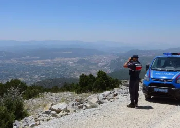 Muğla Jandarması orman yangını teyakkuzunda