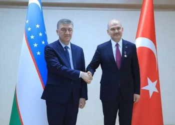 Bakan Soylu, Özbekistanlı mevkidaşı Bobojonov ile görüştü