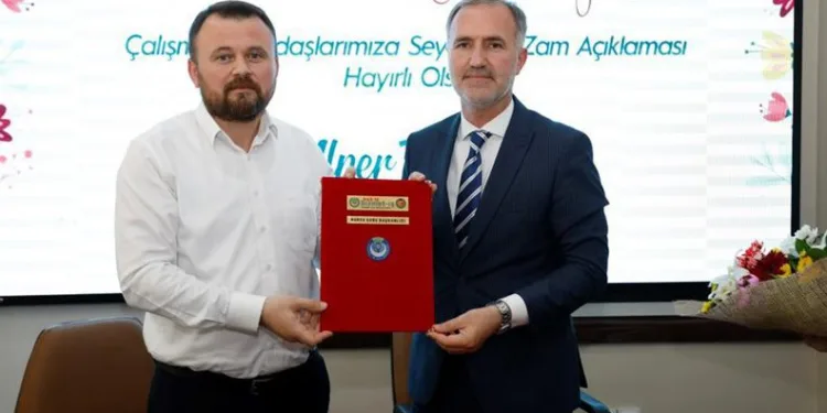 Bursa’da seyyanen zam müjdesi: En düşük 7 bin TL