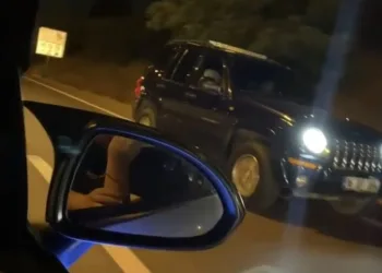 Bursa’da ana yolda geri geri gitti