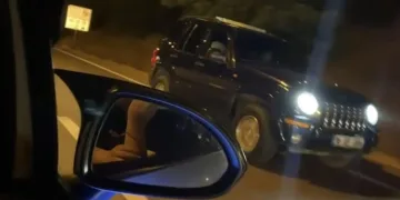 Bursa’da ana yolda geri geri gitti