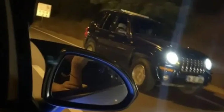 Bursa’da ana yolda geri geri gitti