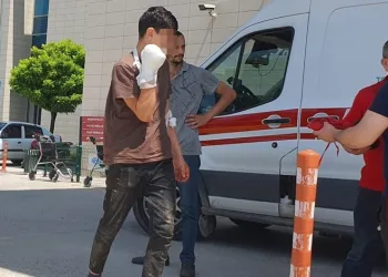 Bursa’da kasapta elini kıyma makinesine kaptırdı