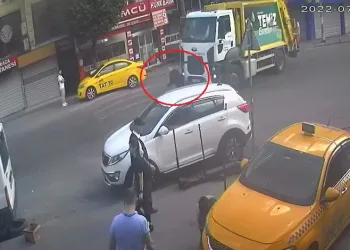 Çöp kamyonu yaşlı adamı ezdi